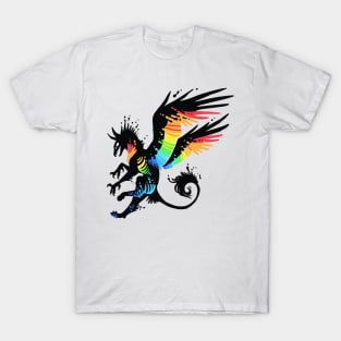 Fabulous Rainbow Griffon T-Shirt